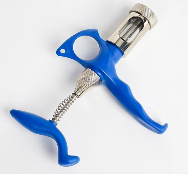 Instrument de perforation par Injection, seringue de désinfection pour poules, volaille, 6ml