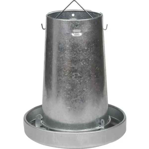 Mangeoire galvanisée ronde 20Kg