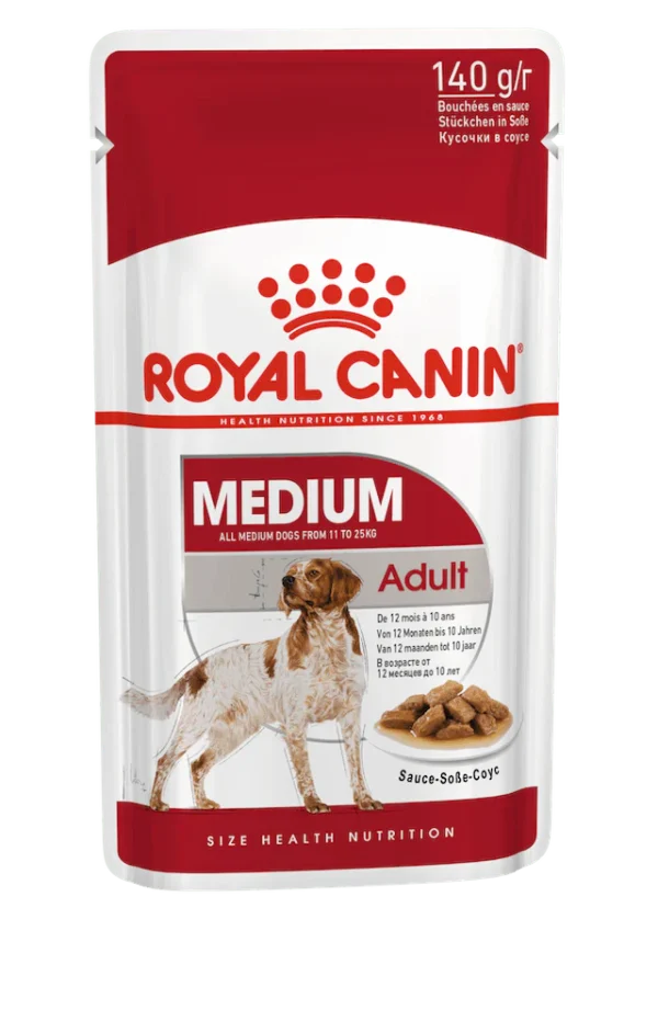 ROYAL CANIN Medium Adult en Sauce 140 g